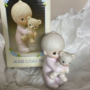 Precious Moments Jesus Loves Me